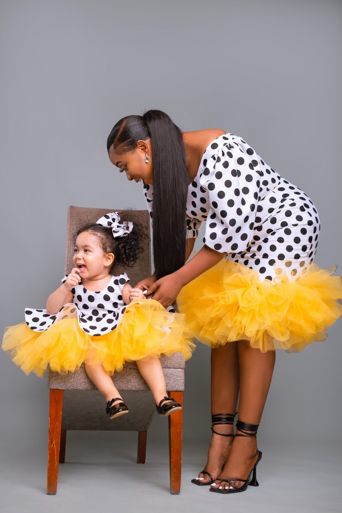 mum and daughter outfit