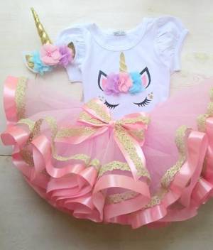 baby girls birthday tutu outfit