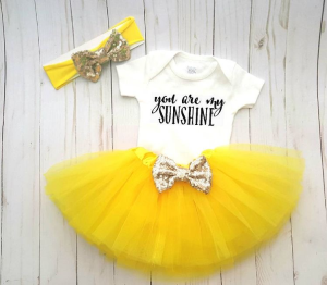 baby girls birthday tutu sets